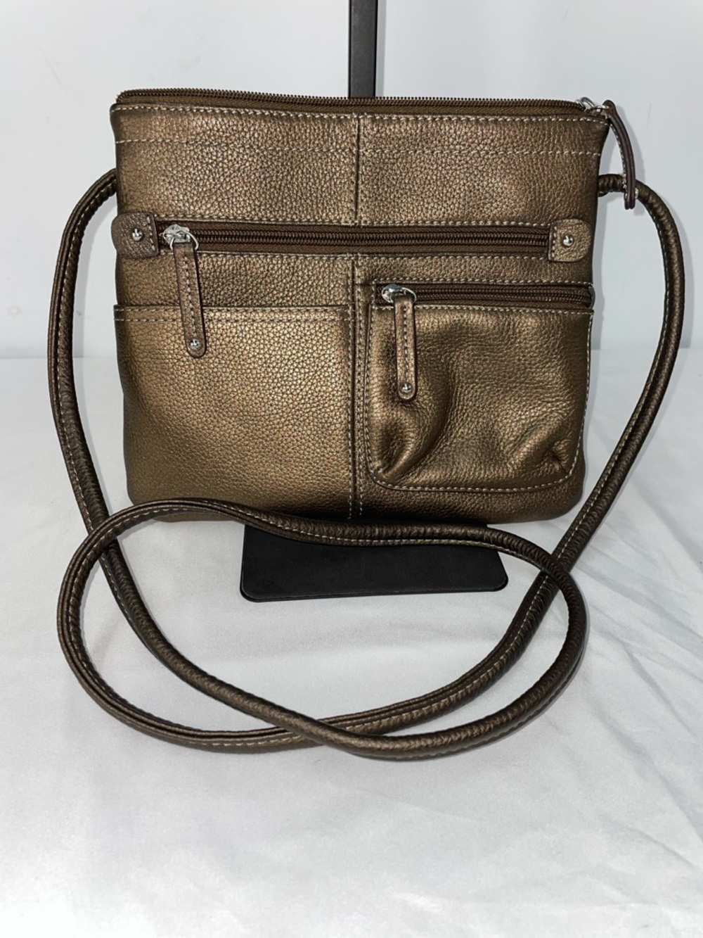 TIGNANELLO MULTI POCKET LEATHER CROSSBODY BAG FTL-04-152